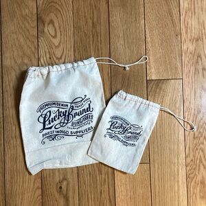 Lucky Brand Drawstring Bags